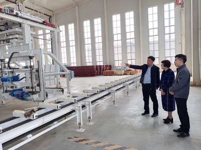 市妇联重点项目推进专员赴山亭区对接帮扶砂浆企业